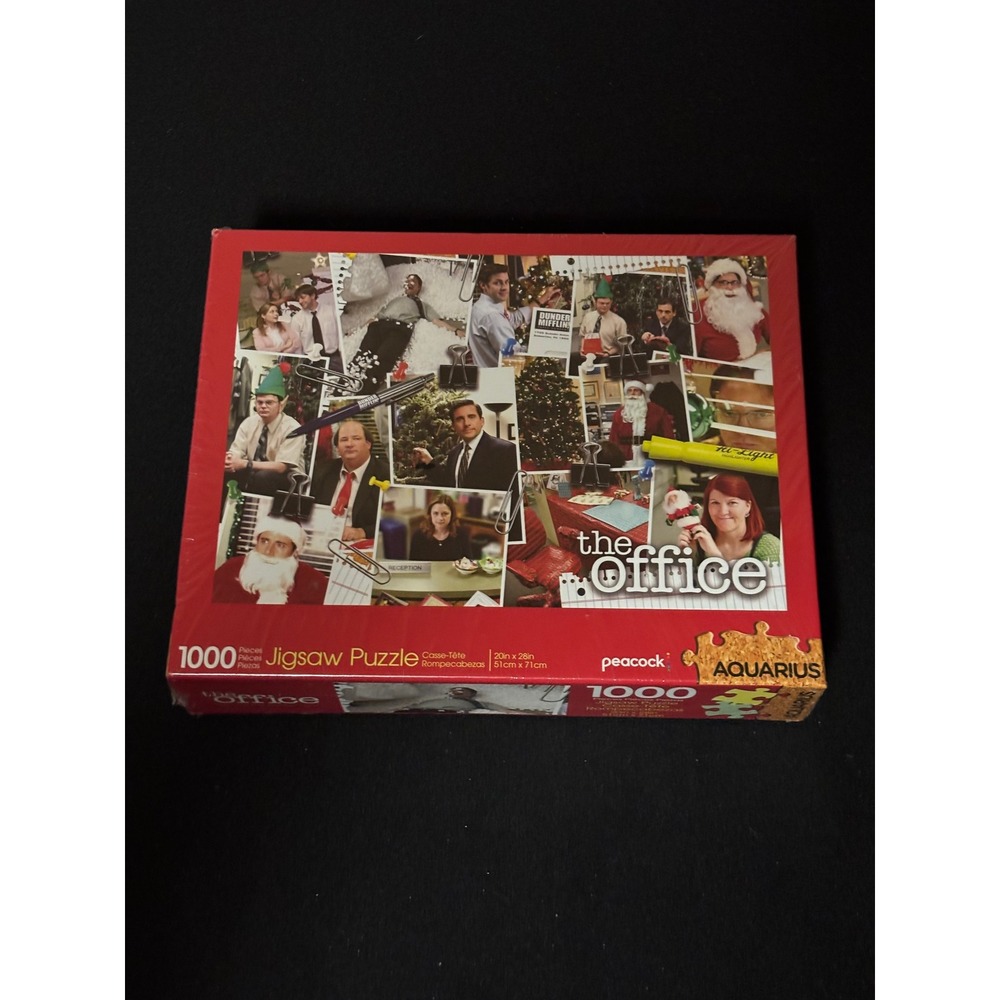 The Office Christmas Party 1000 Piece Jigsaw Puzzle Aquarius NBC New Sealed